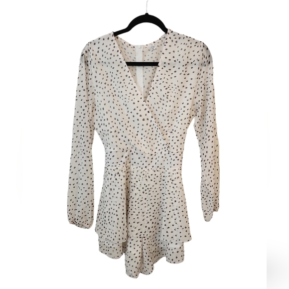 Classic Fashion Collection Pants - Classic Fashion Collection Women's Black and White Playsuit Romper Size S